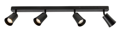 TFS 4 SPOT BAR 4x6wGU10max L750 P175 BLACK