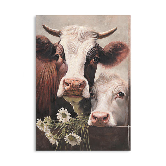 Cows Canvas Print