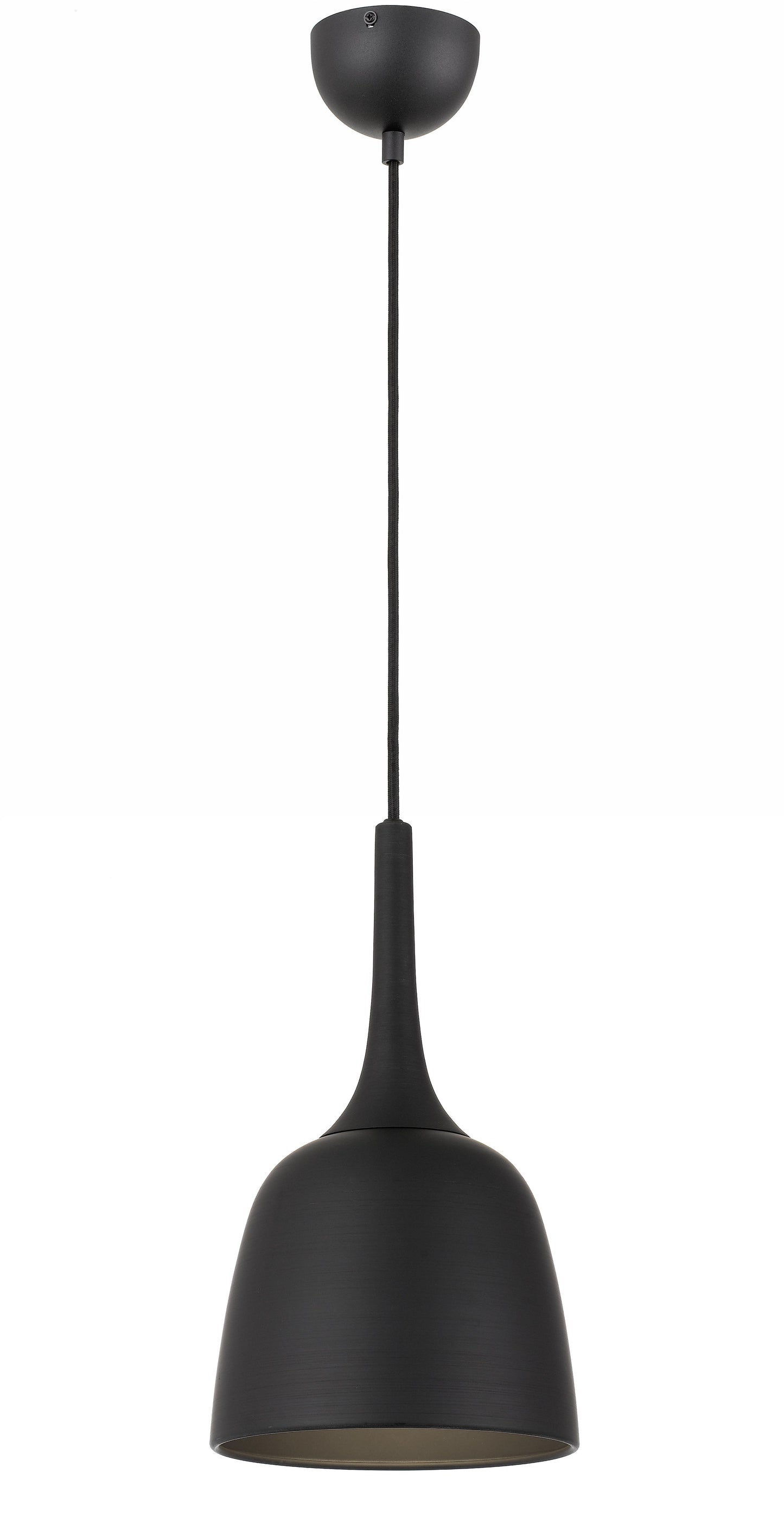 TFS 20 PENDANT 25wE27max D200 H360 + 1.5 TEX BLACK BRUSHED (BLACK)