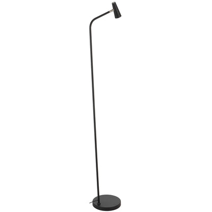 TFS FLOOR LAMP 3wLED 3000K 3 STEP TOUCH SWITCH DIM 368Lm 200x280x1400 BLACK