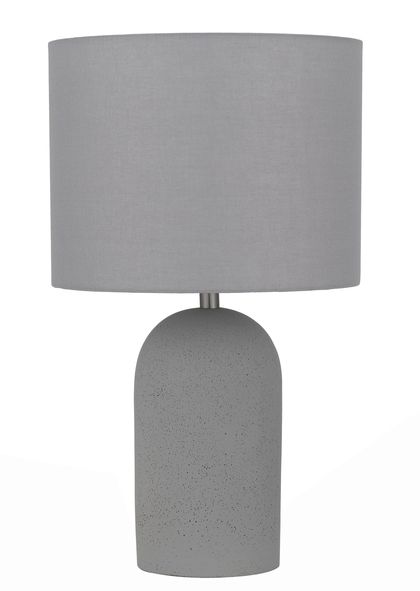 TFS SMALL TABLE LAMP 25wE27max D:240 H:400 line sw CONCRETE / SOFT GREY LINEN