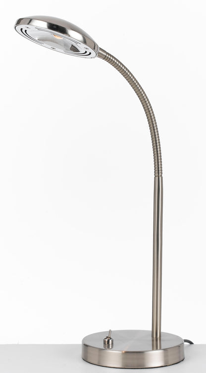 TFS LED DESK LAMP 6w LED H:550 420Lm NICKEL - 3000K