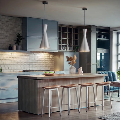 TFS 20 PENDANT 25wE27max D200 H440 + 2 TEX ALUMINIUM BRUSHED (BLACK)