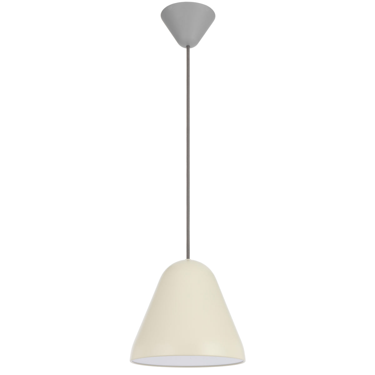 TFS 22CM PENDANT 25wE27max D220 H195 CAB 2M BEIGE SATIN
