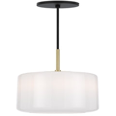 Matera TFS MEDIUM PENDANT 25wE27max D:210 H:340 cab:2m BRASS MATT/OPAL