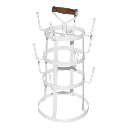 Metal Cup Holder White