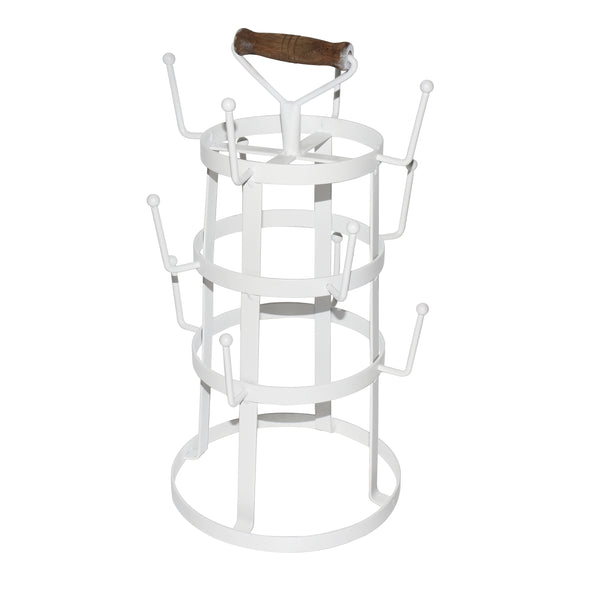 Metal Cup Holder White