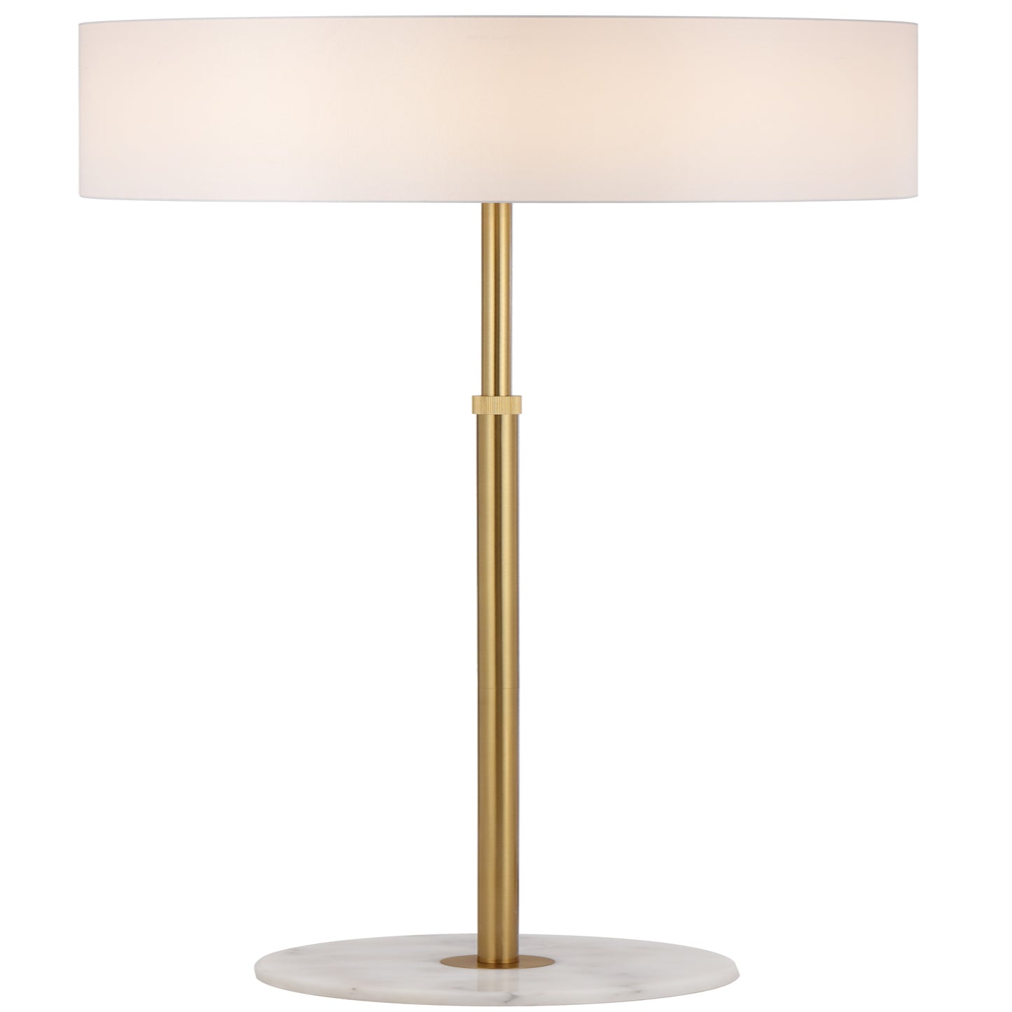Vitashade TFS FLOOR LAMP 25wE27max H:1600max D:400 foot switch WHITE MARBLE/ANT GOLD/IVORY