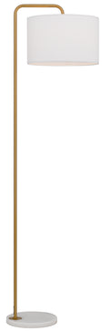 TFS FL 25wE27max D:350 H:1550 cab:2.0m foot switch IVORY / GOLD