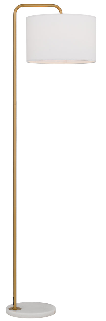 TFS FL 25wE27max D:350 H:1550 cab:2.0m foot switch IVORY / GOLD