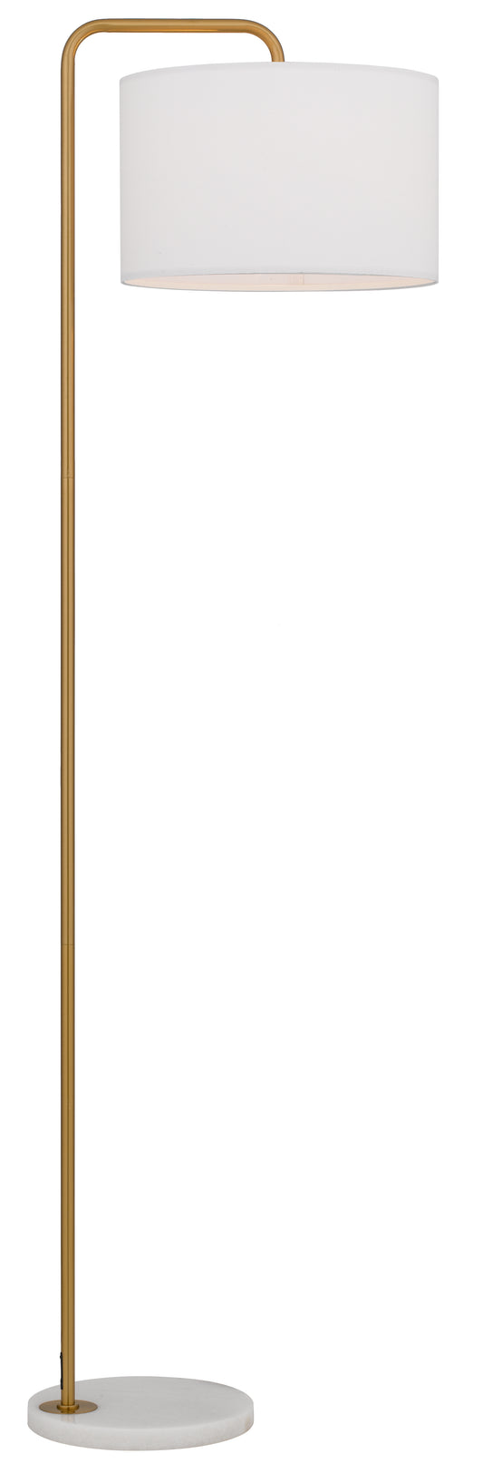 TFS FL 25wE27max D:350 H:1550 cab:2.0m foot switch IVORY / GOLD