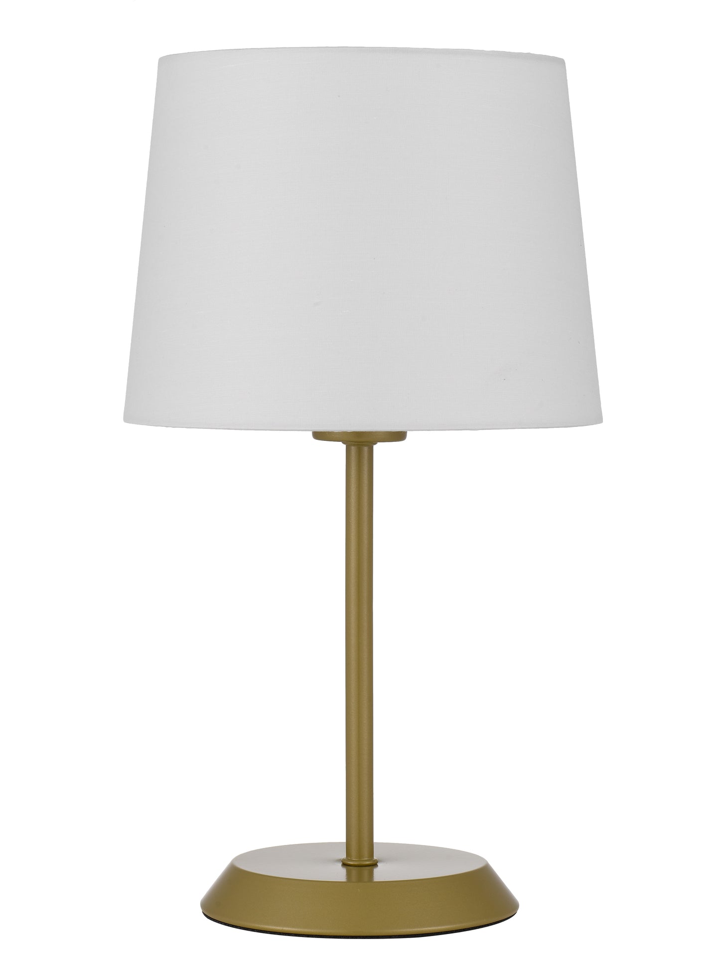 TFS TABLE LAMP 25wE27max H:400 D:225 GOLD/IVORY Inline Switch