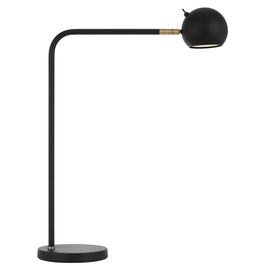 TFS TABLE LAMP 6wGU10max L410 W150 H540 HEAD 100 BLACK SAND