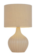 TFS CERAMIC TABLE LAMP 25wE27max H:440 D:260 CREAM