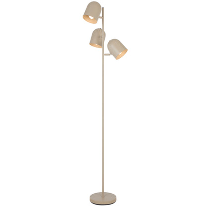 Livorno TFS FLOOR LAMP 3x25wE14max D375 H1650 switch on head TAUPE SATIN RAL1019