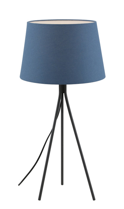 TFS TABLE LAMP 40wE27 max H610 D300 BLUE / DARK GREY