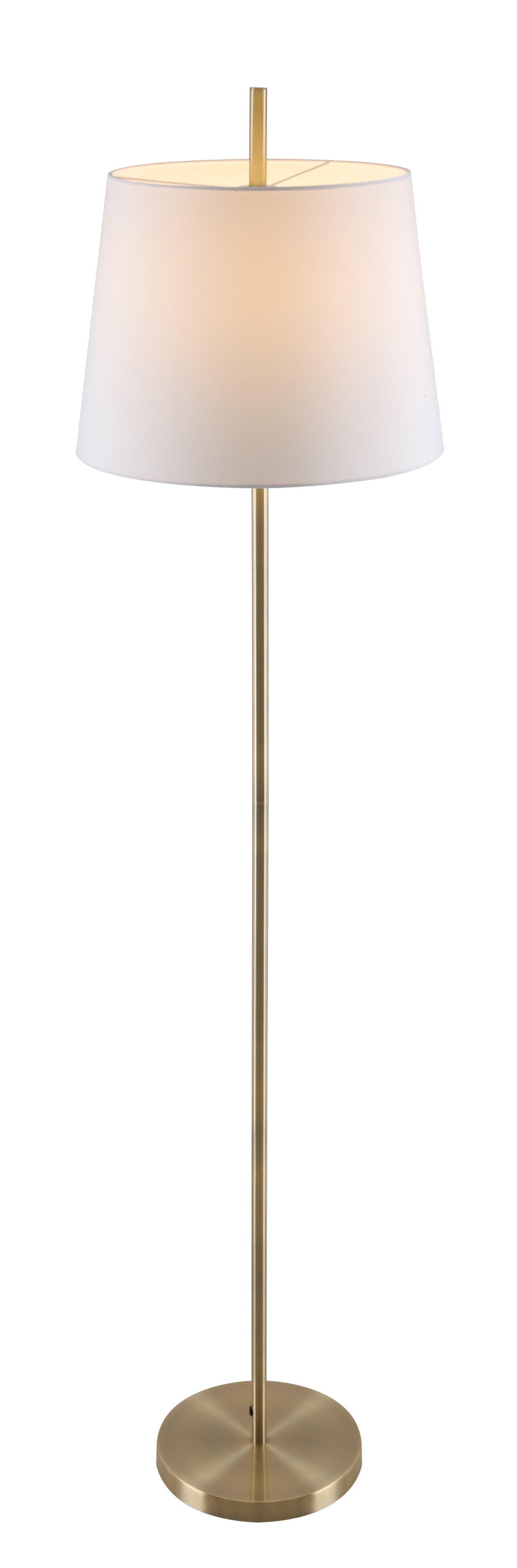 TFS FLOOR LAMP 40wE27 max H1690 D400 WHITE / AB