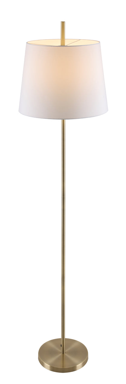 TFS FLOOR LAMP 40wE27 max H1690 D400 WHITE / AB