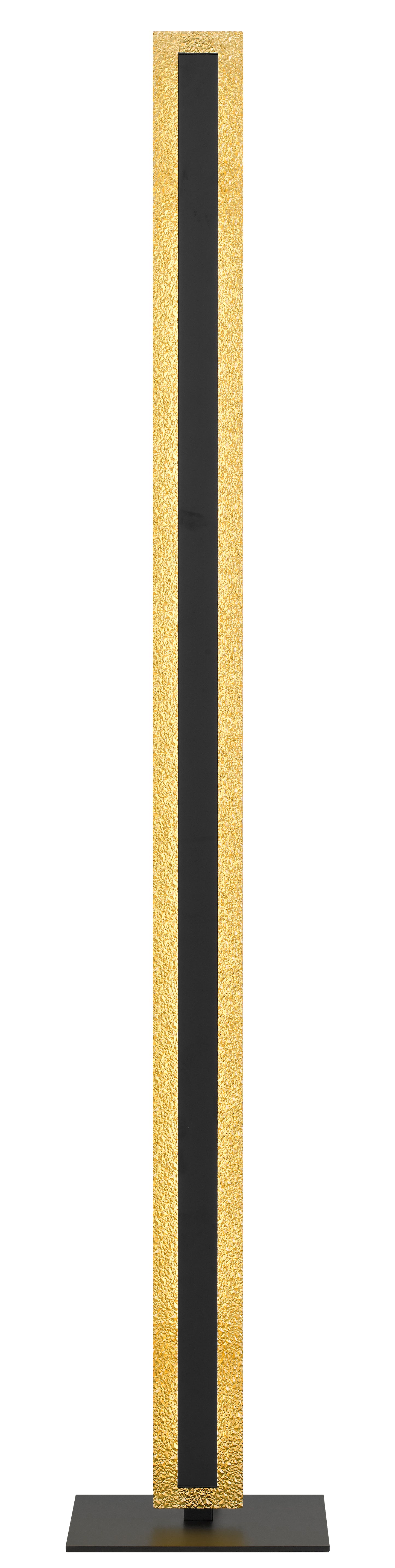 TFS FLOOR LAMP 30W LED DIM H:1320 D:230 GOLD ACRYLIC 3000K 2400Lm