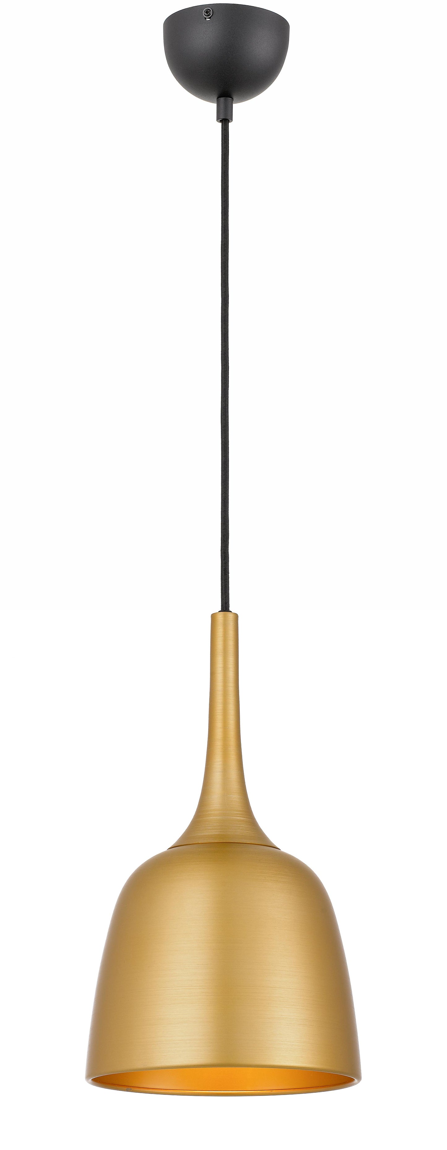 TFS 20 PENDANT 25wE27max D200 H360 + 1.5 TEX GOLD BRUSHED (BLACK)