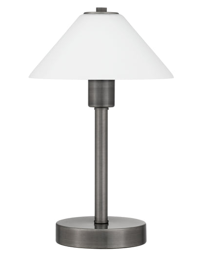 TFS TABLE LAMP 40wE27 max H:380 D:150 GUN METAL
