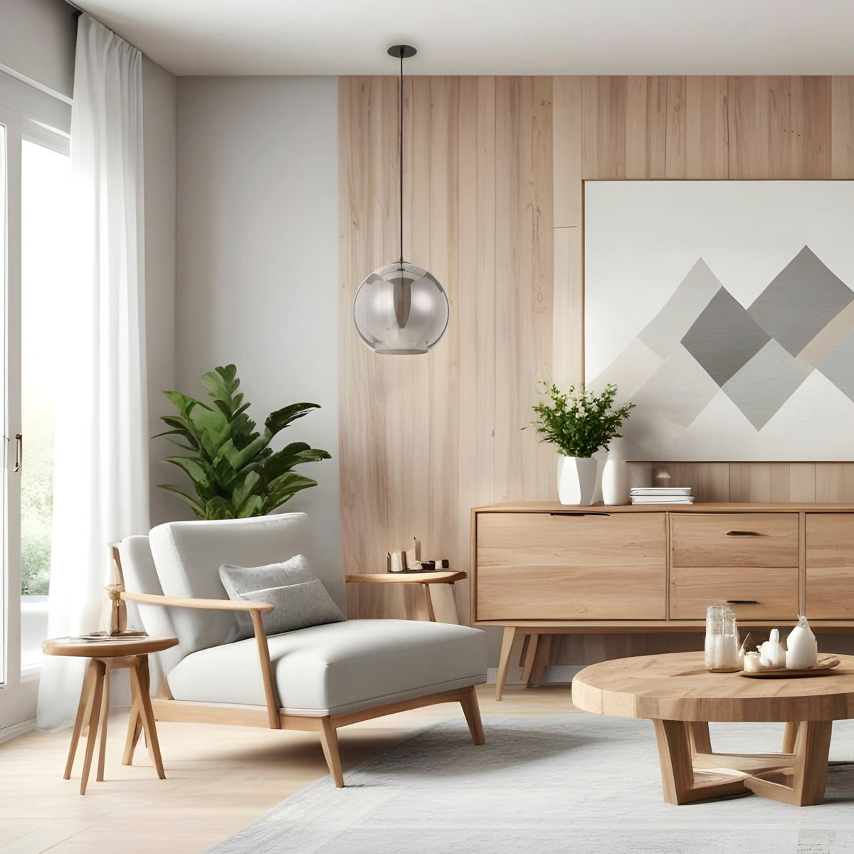 TFS 40 PENDANT 25wE27max D 400 Cab:2m BLACK/SMOKE