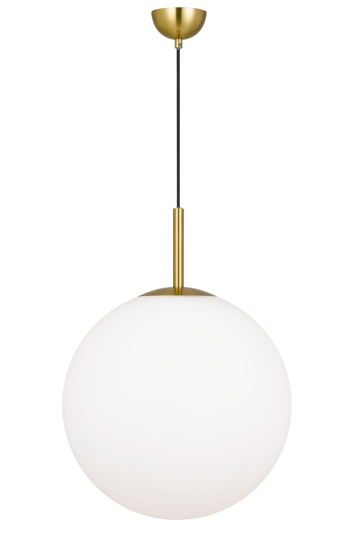 TFS 16 PENDANT 25w E27 D:400 CAB:2m ANTI GOLD / OPAL MATT