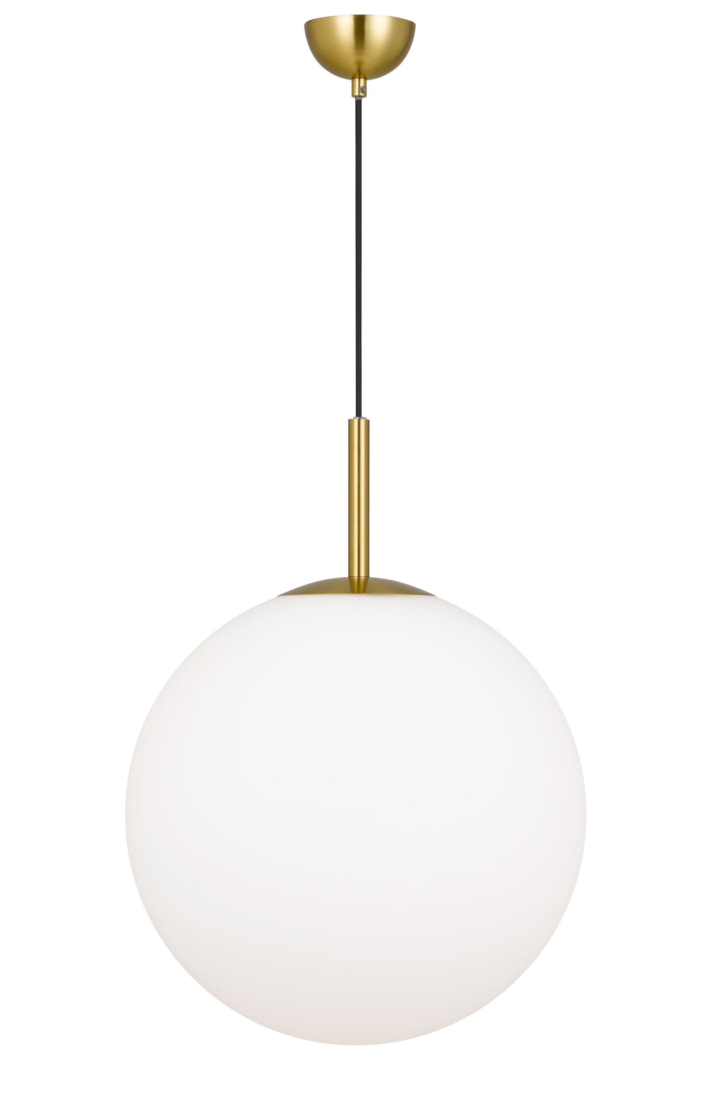 TFS 16 PENDANT 25w E27 D:400 CAB:2m ANTI GOLD / OPAL MATT