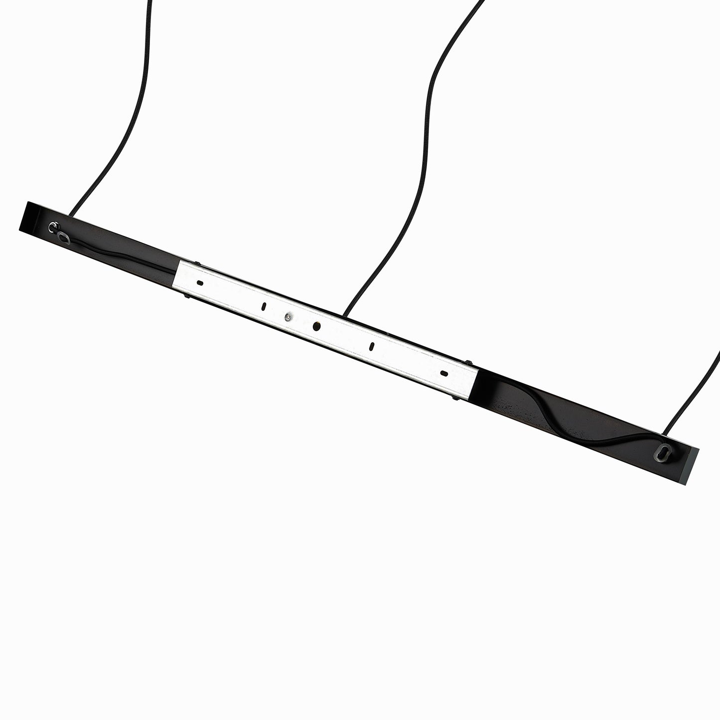 TFS 3LTS BAR PENDANT 3x25wE27max L1100 W200 H260 cab 2m BLACK MATT/ SMOKE