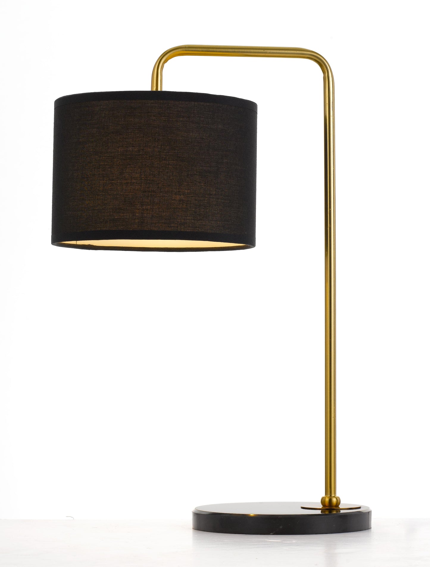 TFS TABLE LAMP 25wE27max D:200 H:490 cab:2.0m line switch BLACK/GOLD