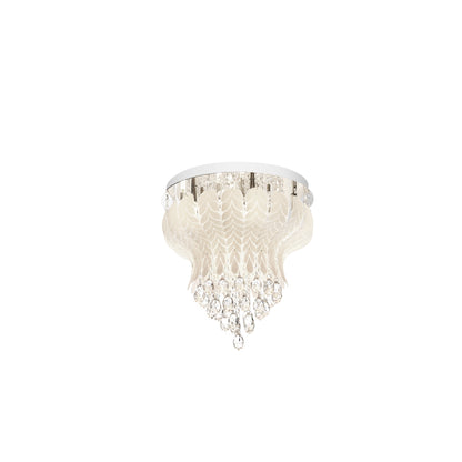 Natura TFS 60 CTC 10x28wG9max WHITE / CLEAR CRYSTAL BEADS D:600 GLOBE NOT INCLUDED
