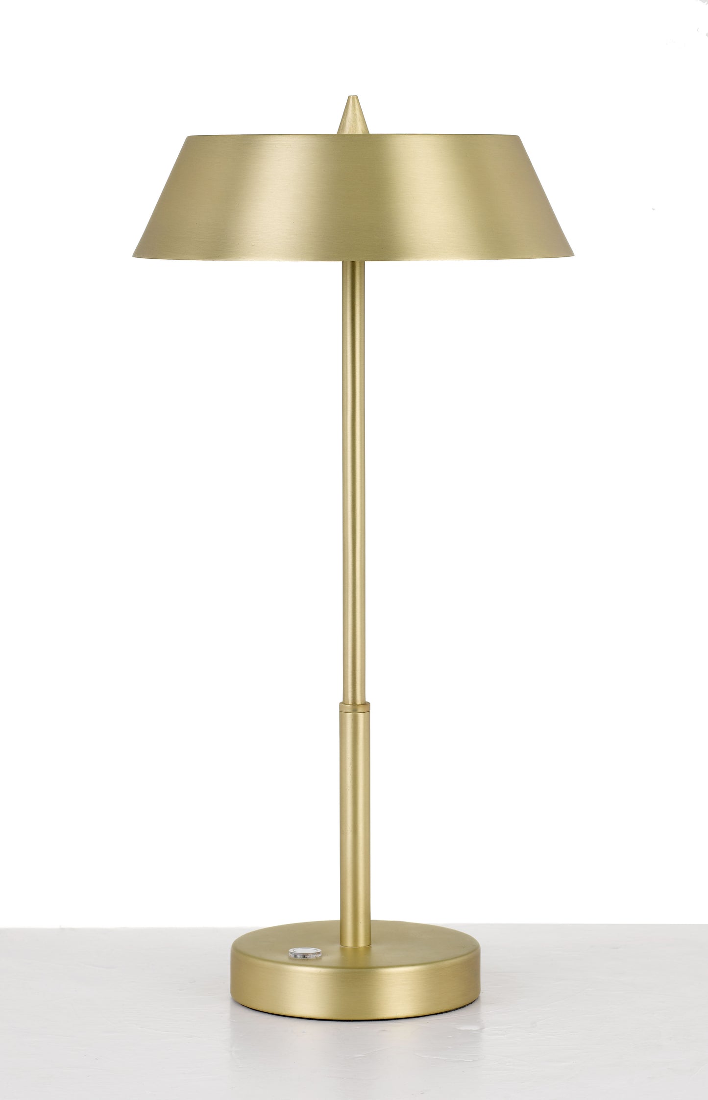TFS TABLE LAMP 7w LED 3 WAY TOUCH SWITCH H:425 D:220 BRASS/GOLD 3000K 580Lm