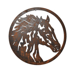 Metal Horse Wall Décor