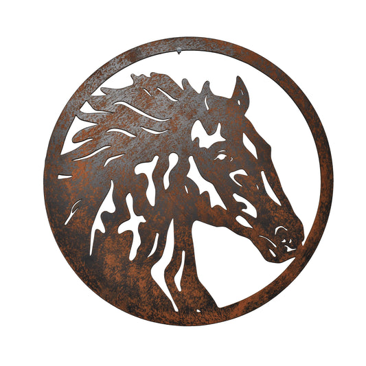 Metal Horse Wall Décor