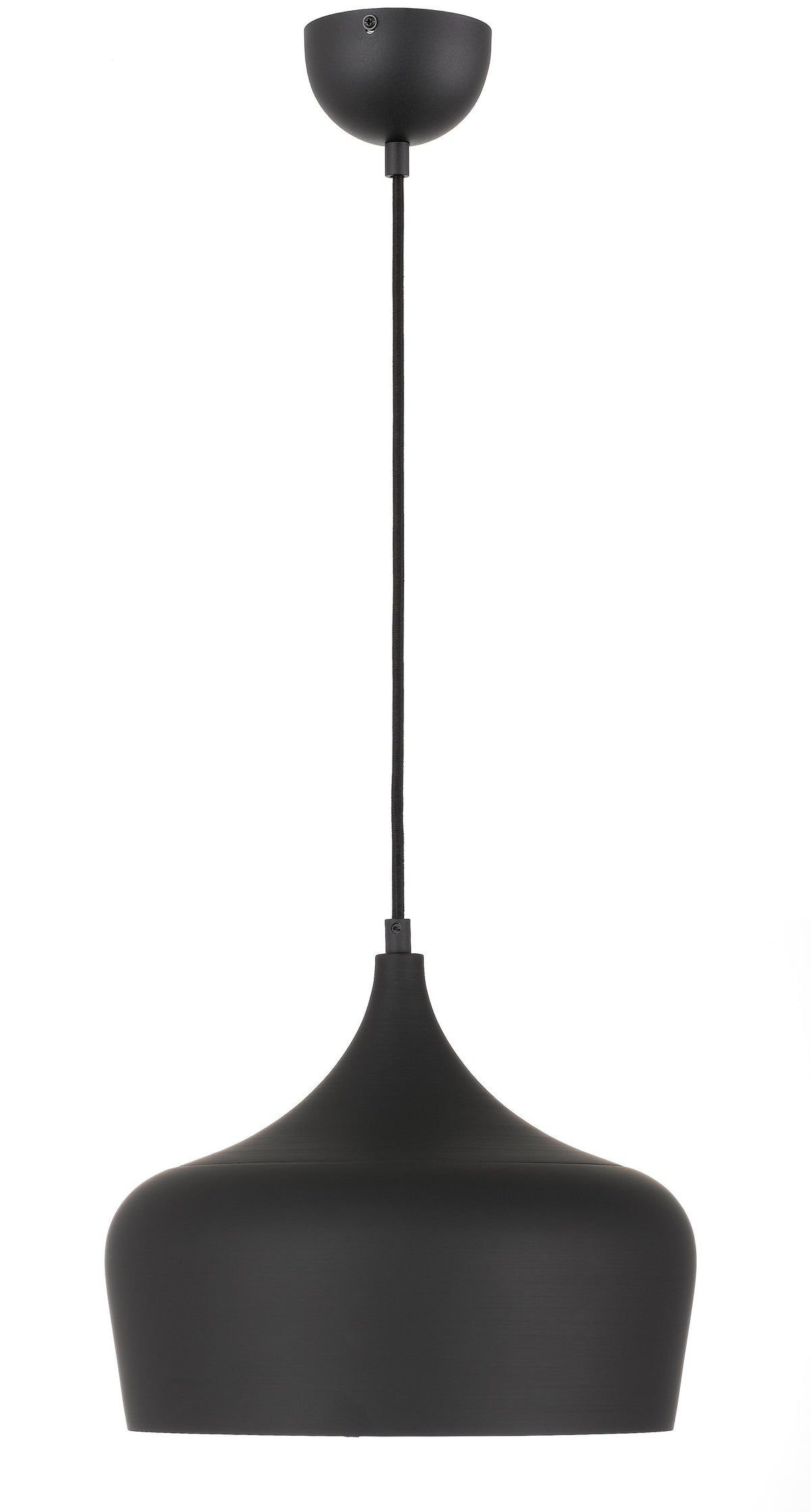 TFS 30 PENDANT 25wE27max D300 H270 + 1.5 TEX BLACK BRUSHED (BLACK)