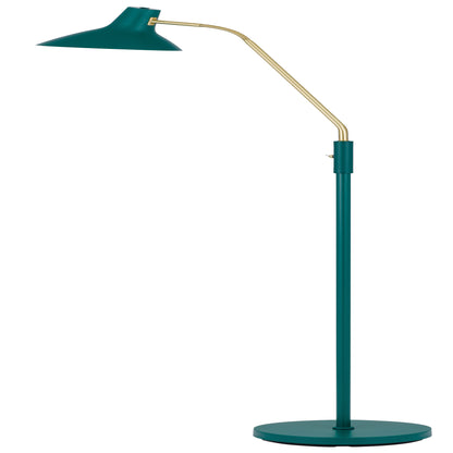 TFS FLOOR LAMP 25wE27max H:1580 D:230 GREEN/ BRASS MATT/GREEN ROCKET SWITCH
