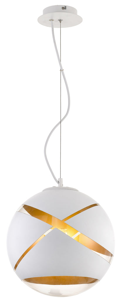 TFS 30 PENDANT 25wE27max D 300 WHITE GOLD Cab:2m