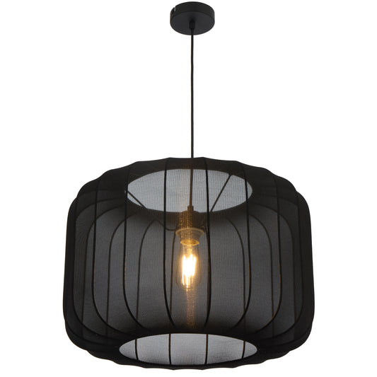 TFS 50 PENDANT 25wE27max D500 H325 cab 2m BLACK
