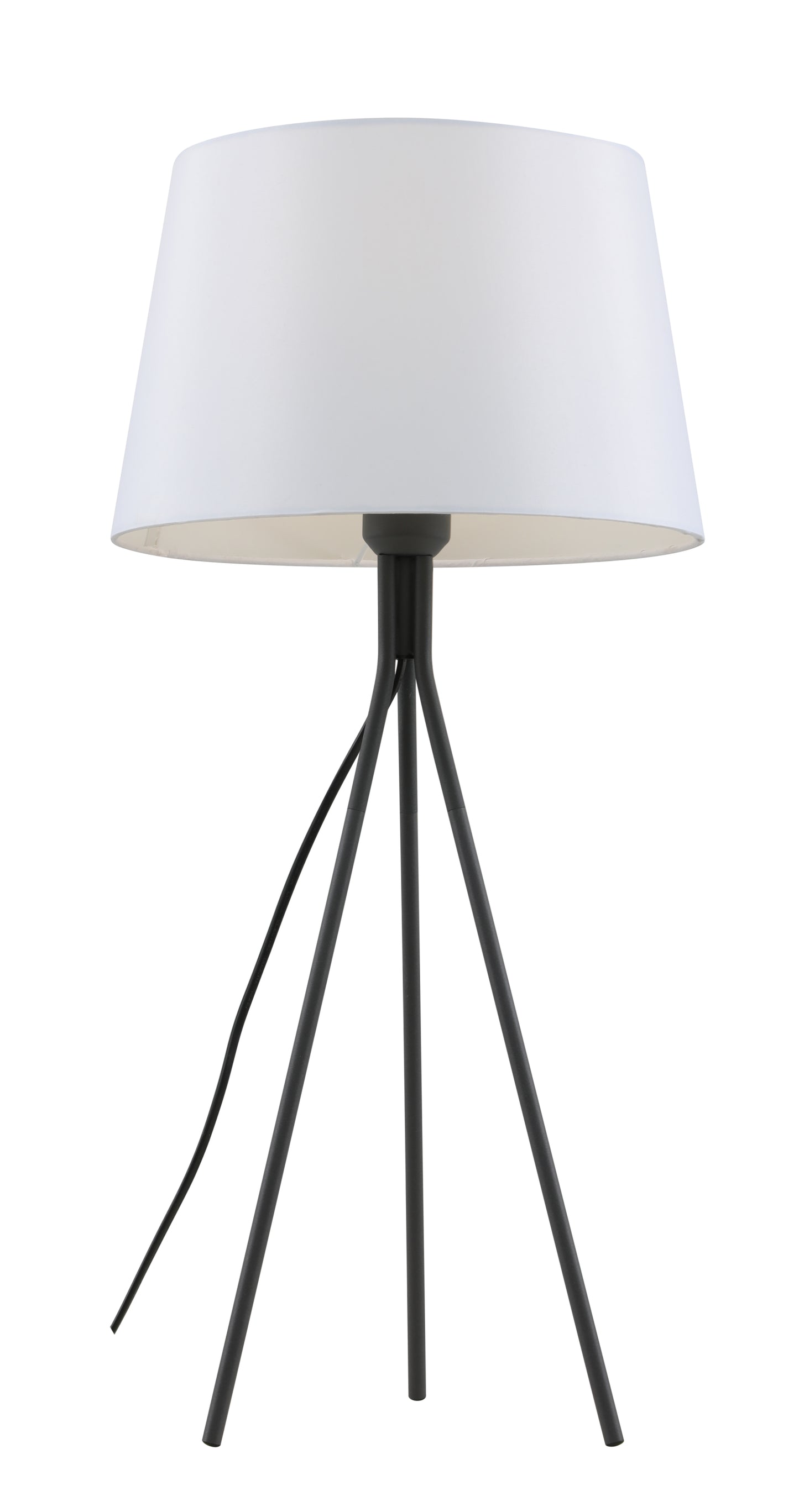 TFS TABLE LAMP 40wE27 max H610 D300 WHITE / DARK GREY