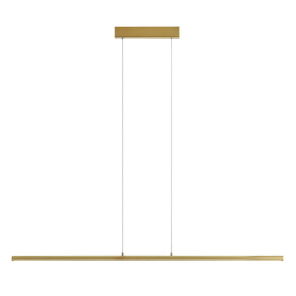 Zanostone TFS 140CM PENDANT 36wLED L:1400 W:38 H:25 cab 2M 3CCT STEP DIM 2450Lm BRASS
