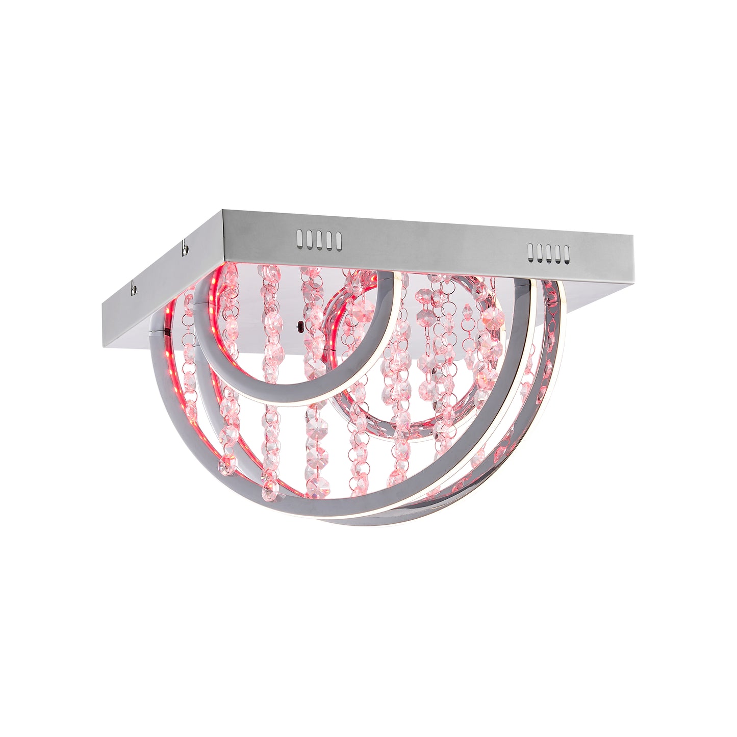 TFS CTC 16wLED 4000K L350 W350 H220 DIM+RGB BY RMTE 720LM CHROME/CRYSTAL