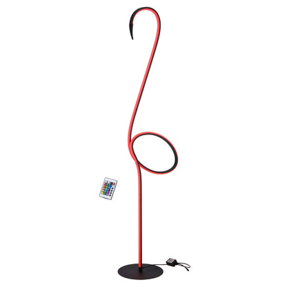 Solform TFS FLOOR LAMP 14wLED D:235 H:1300 FOOT SWTCH + Remote RGB / BLACK