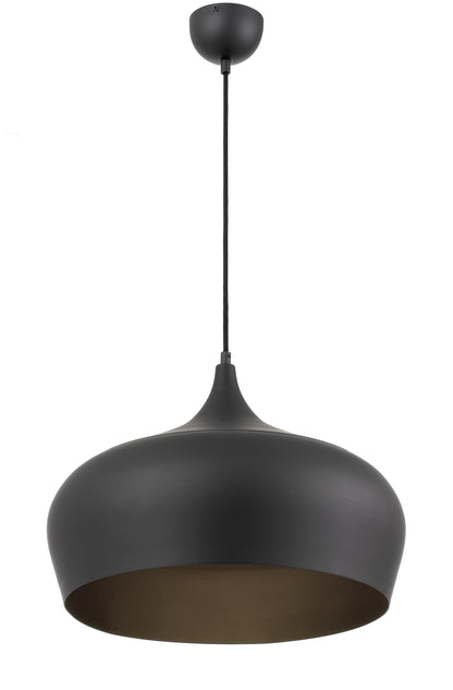 TFS 45 PENDANT 25wE27max D450 H380 + 1.5 TEX BLACK BRUSHED (BLACK)