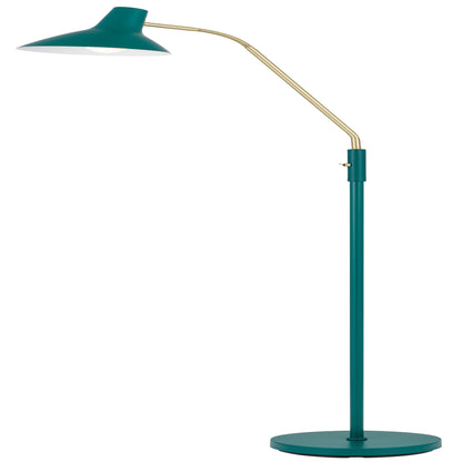 TFS FLOOR LAMP 25wE27max H:1580 D:230 GREEN/ BRASS MATT/GREEN ROCKET SWITCH