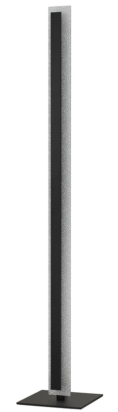 TFS FLOOR LAMP 30W LED DIM H:1320 D:230 SILVER ACRYLIC 3000K 2400Lm