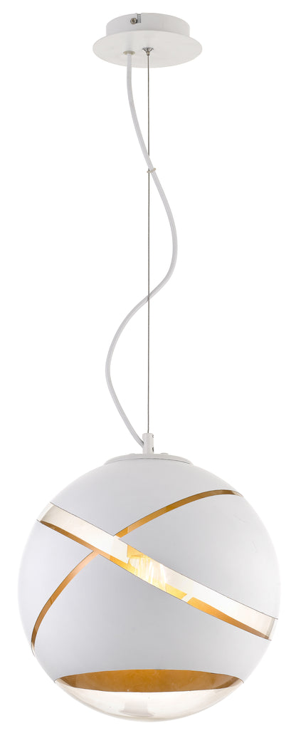 TFS 30 PENDANT 25wE27max D 300 WHITE GOLD Cab:2m