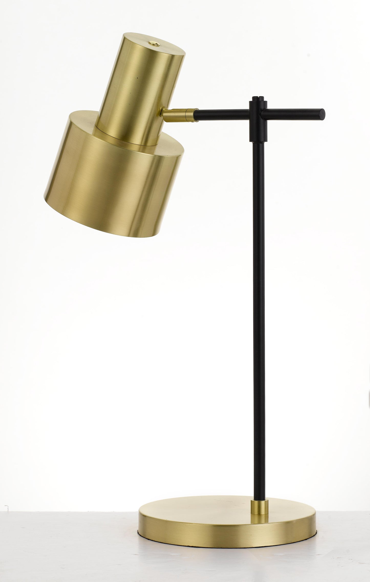 TFS TABLE LAMP 25wE27max D:150 H:500 cab:1.8m line switch BLACK / GOLD