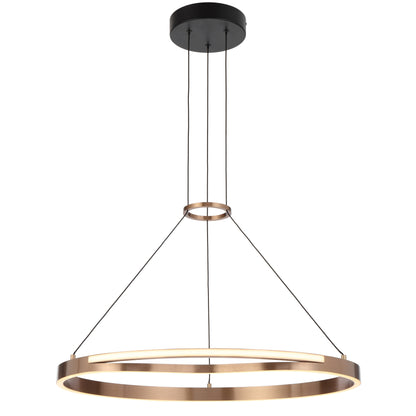 Altomont TFS 65CM PENDANT 38wLED 3000K DIM D650 CAB 2m 1470Lm COFFEE GOLD