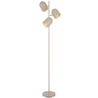 Livorno TFS FLOOR LAMP 3x25wE14max D375 H1650 switch on head TAUPE SATIN RAL1019