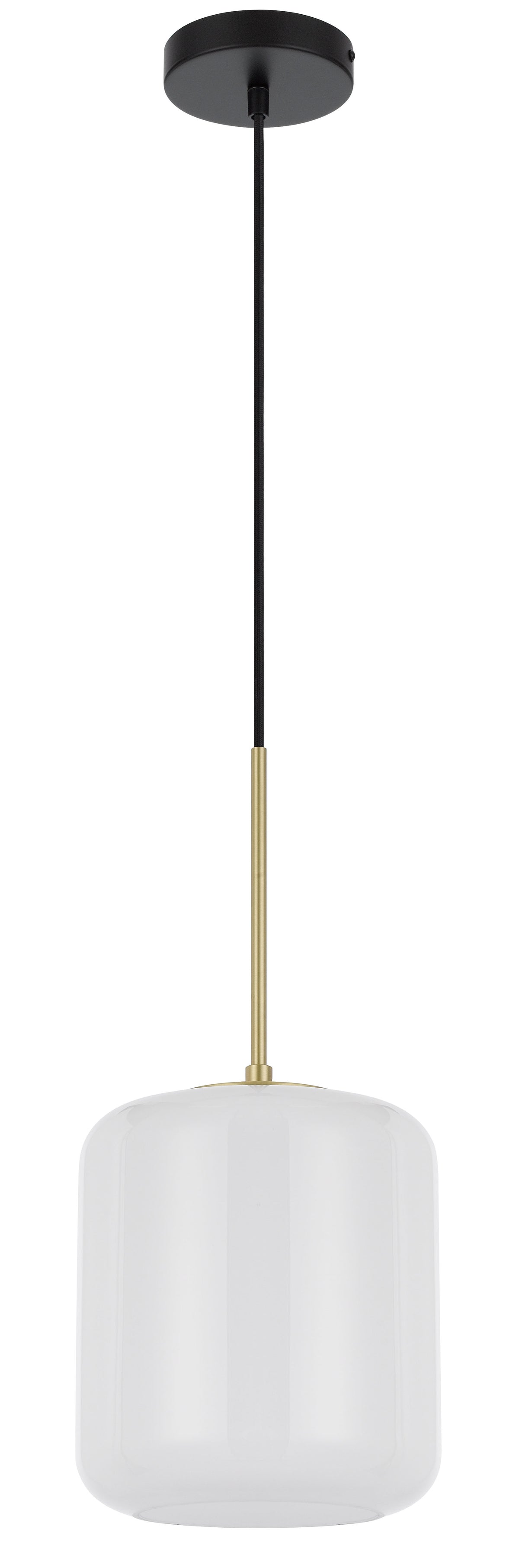 TFS SMALL PENDANT 25wE27max D:210 H:230 cab:2m BRASS MATT/OPAL